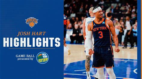 Josh Hart wins it for the Knicks with 2.8 seconds left .